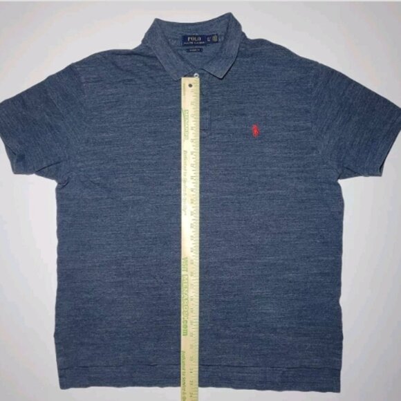 Polo Ralph Lauren Mens Dark Gray Short Sleeve Polo Size XL - Picture 6 of 8